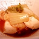 豆腐とハクサイの煮物